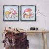 Stupell Industries Groovy Floral Mushrooms, 25" x 25" - 2 of 4