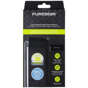 PureGear Privacy Steel 360 Screen Protector for Apple iPhone 16 - 1 of 1