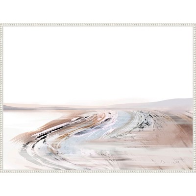 Amanti Art Creek by Dan Hobday Canvas Wall Art Print Framed 30 x 23-in.