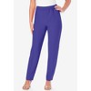 Roaman's Women's Plus Size Tall Classic Bend Over Pant - 3 of 4