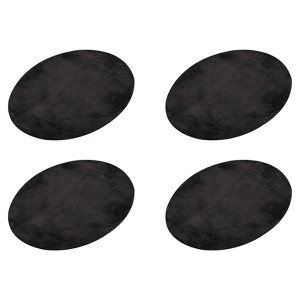 Unique Bargains Oval Elbow Knee Iron-on Repair Patches for Clothing 4 Pcs - 1 of 4