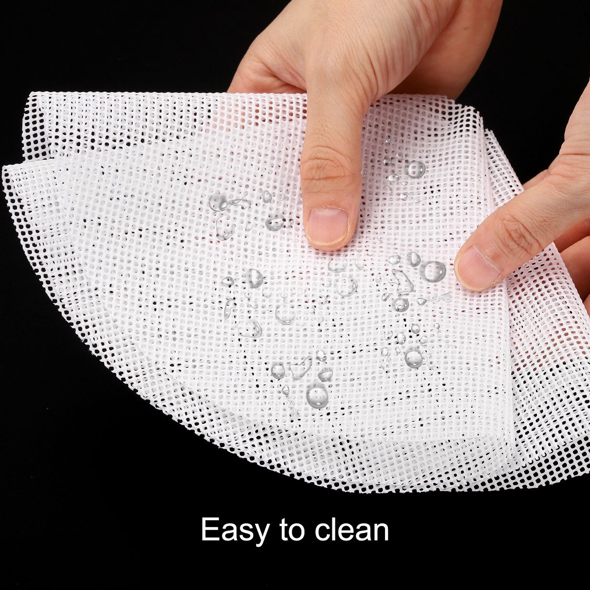 Unique Bargains Silicone Non-Stick Fruit Dryer Food Dehydrator Round Drying Sheets 13" White - thumbnail 4