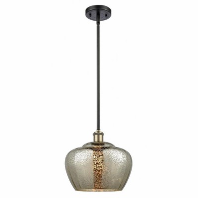 Fenton - 1 Light Mini Pendant In Industrial Style-11 Inches Tall and 11 Inches Wide
