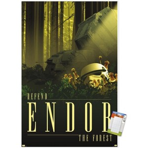 Trends International Star Wars: Endor - See the Forest by Russell Walks Unframed Wall Poster Prints - 1 of 4