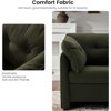Aukfa Chenille Oversized Armchair,Modern single sofa lounge chair with 24.4" seat depth for living room comfort - 3 of 4