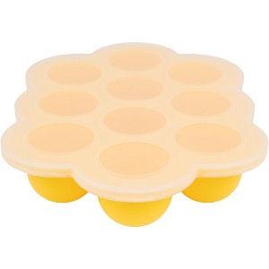 WeeSprout Silicone Freezer Tray w/ Clip on Lid Perfect Food Storage Container for Homemade Baby Food - 1 of 4