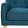 Kumasinova Stylish Arm Chair with Brich Wood Legs,Modern Accent Chair with Tufted Back,Comfy Reading Chair for Living Room & Bedroom - 4 of 4