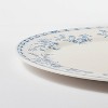 Melamine Floral Serving Platter Blue - Threshold™ designed with Studio McGee: Oval, Spring, Dishwasher-Safe - 4 of 4