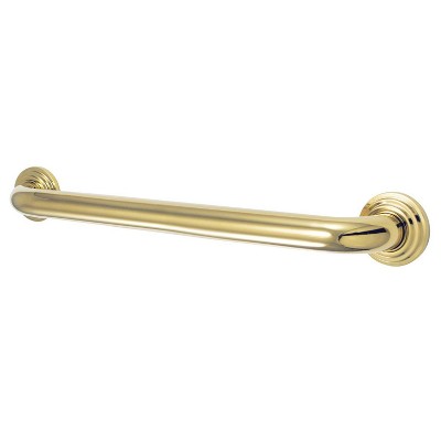 18" Milano Decorative Grab Bar Polished Brass - Kingston Brass