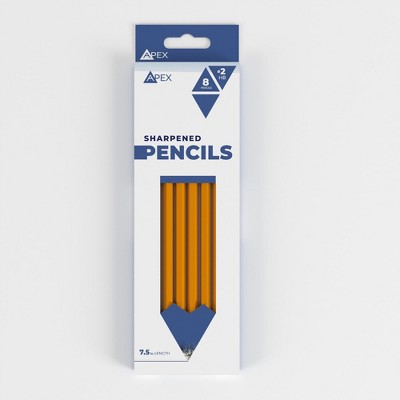 14503: Pre-Sharpened Yellow Pencils, Pack of 8 (96 Packs)