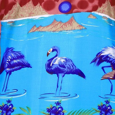 blue flamingo turquoise