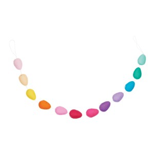 Gallerie II 59" Colorful Easter Eggs Decorative Hanging Garland - 1 of 2