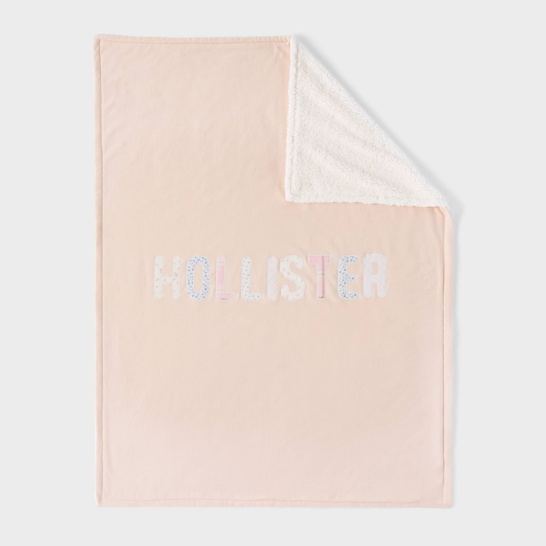 Cozy Hollister Logo Blanket Pink - The Hollister Collection at Target