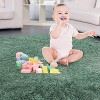 Plush Thick Shag Area Rug Large Soft Fluffy Faux Fur Carpet, Non-Slip Non-Shedding Fuzzy Rug for Living Room, Bedroom Nursery Decor - 4 of 4