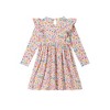 Andy & Evan  Toddler  Girls Oatmeal Heather Printed Jersey Dress - image 4 of 4