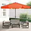 Hyleory Versatile 11ft Octagonal Center Pole Patio Umbrella - Adjustable Shade - 3 of 4