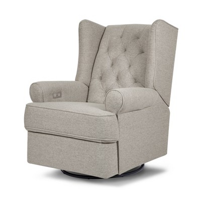 Million Dollar Baby Classic Harbour Power Recliner Eco-Weave, Greenguard Gold Certified - Performance Gray