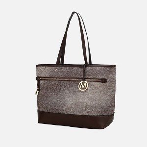 MKF Collection Juno Large Vegan Leather Tote Bag for Women by Mia K - 1 of 4
