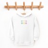 The Juniper Shop Embroidered Easter Bunny Outline Toddler Hoodie - 2 of 3