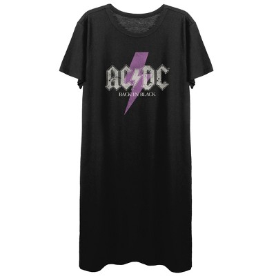 Acdc t shirt dress best sale