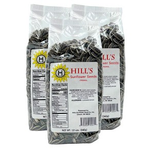 Hill's 12 oz Full Salt Sunflower Seeds - Pack of 3 - 1 of 4