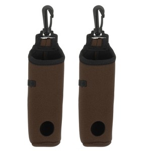 Unique Bargains Neoprene Waist-Mounted Lightweight Golf Ball Carry Bags 2 Pcs - 1 of 4