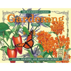 The 2026 Old Farmer's Almanac Gardening Wall Calendar - (Paperback) - 1 of 1