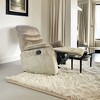 NicBex Velvet Glider Rocking Chair,Upholstered Swivel Recliner Chairs with Lumbar Support,Cozy Rocking Chair,Nursing Chair for Bedroom - 2 of 4