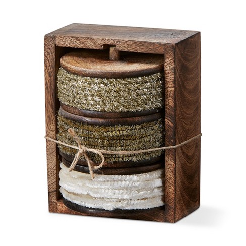 tagltd RIBBON & WOODEN SPOOL Set of 3 - image 1 of 2