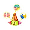 PICASSO-TILES Magnetic Tiles For Kids, Travel Size 13PCS Construction STEM Building Blocks Educational Toy - 3 of 4