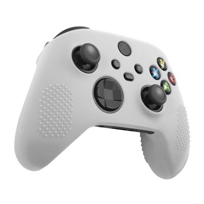 Insten Controller Silicone Grip Case Compatible with Xbox Series X/S, Protective Cover, White