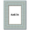 PosterPalooza | Photo Size Refined Blue Picture Frame - UV Acrylic, Foam Board Backing, Hanging Hardware - 2 of 4