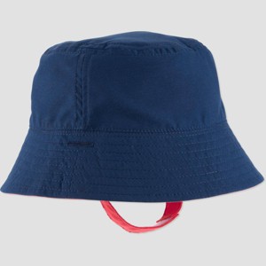 Carter's Just One You® Baby Boys' Solid Reversible Sun Hat - Navy Blue/Red - 1 of 3
