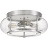 Quoizel Lighting Trilogy 3 - Light Flush Mount in  Brushed Nickel - 2 of 3