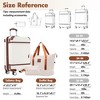 Kumasinova 24/28"Luggage Sets 3 Pcs Suitcases with Spinner Wheels,ABS Hard Case Luggage with TSA Lock,Airline-Approved Durable Luggage - 2 of 4