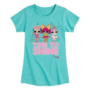 Girls' - LOL Surprise! - Time to Shine Fitted Short Sleeve Graphic T-Shirt - 1 of 4