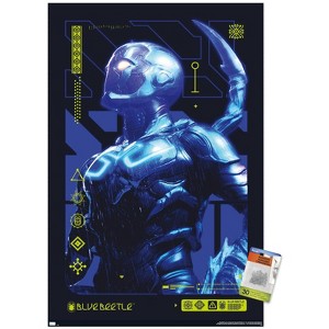 Trends International DC Comics Movie Blue Beetle - Biotech Unframed Wall Poster Prints - 1 of 4