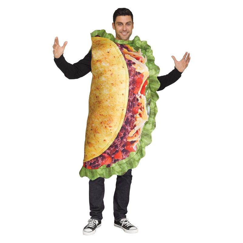 Funworld Taco Adult Costume | Plus Size, 1 of 4