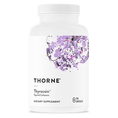THORNE - Thyrocsin - Thyroid Cofactors for Thyroid Function Support* - 120 Capsules