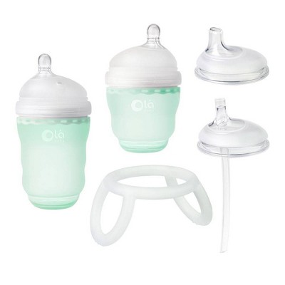 Olababy Silicone Gentle Baby Bottle Transitional Set