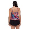 Trimshaper Women's Ronnie Two Tier Ruffle Tankini Swimsuit Top - 3 of 3