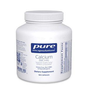 Pure Encapsulations Calcium MCHA - Hypoallergenic Supplement to Support Bones* - 180 Capsules - 1 of 4