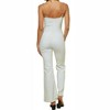 Women's Chain Shoulder Detail Denim Jumpsuit - Blue Blush - image 4 of 4