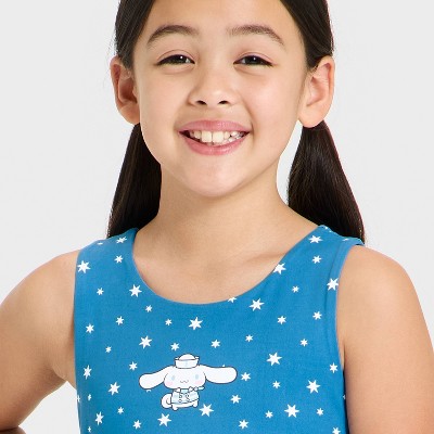 Sanrio Girls' Sanrio Cinnamoroll Active Tank Top - Blue M — фото 2
