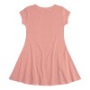 Girls' - Peanuts - Prost Snoopy Root Beer Fit & Flair Cap Sleeve Dress - 3 of 4