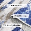 Washable Rugs for Living Room Non-Slip Modern Abstract Indoor Carpet Low Pile Stain-Resistant Contemporary Throw Rugs Foldable Thin - 4 of 4