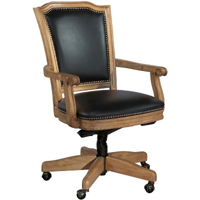 Hekman 79257B Hekman Wood Frame Desk Chair 7-9257B Tilt Mechanism.