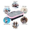 TopComfy Vibration Plate with Handle Whole Body Exercise Fitness for Fat Burning Weight Loss Men Women Home Gym Workouts, Pink, 24.5"*16"*8" - 4 of 4