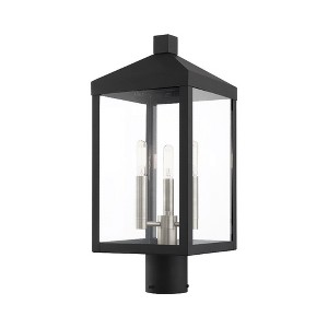 Livex Lighting Nyack 3 - Light Post Light in  Black - 1 of 1