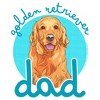 Men's A Dog's Purpose Golden Retriever Dad T-Shirt - 2 of 4